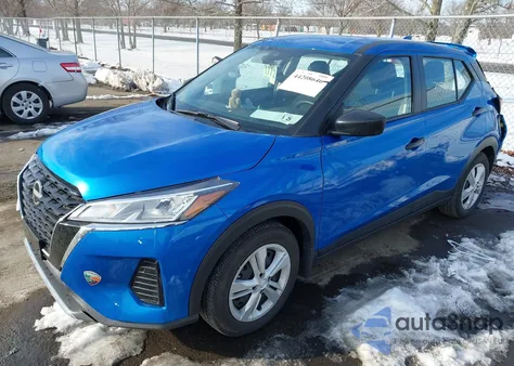 2024 Nissan Kicks S Xtronic Cvt z USA, uszkodzony, nr VIN 3N1CP5BV5RL591900